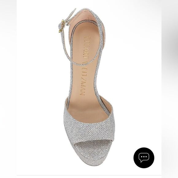 525.00 NIB Stuart Weitzman
Discoplatform Shimmery High-Heel Shoes 👠 37 - Picture 2 of 6